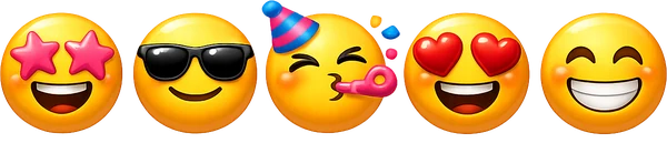 즐거운 표정